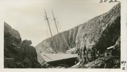 Image of Bowdoin on the rocks